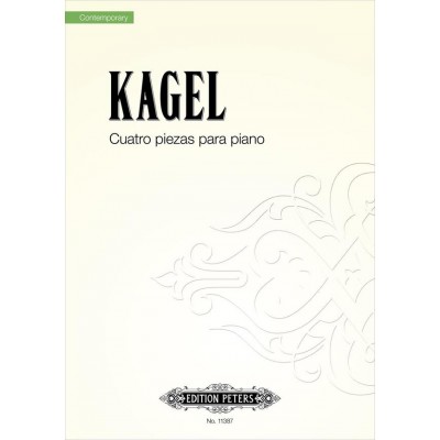 KAGEL MAURICIO - CUATRO PIEZAS PARA PIANO
