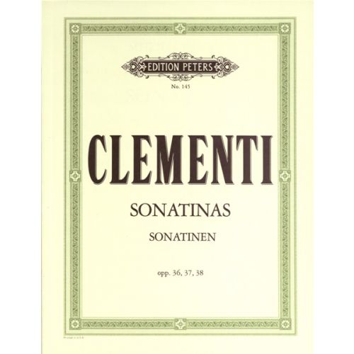 Clementi Muzio - Sonatinas Op. 36 Nos. 1-6, Op. 37 Nos. 1-3, Op. 38 Nos. 1-3 - Piano