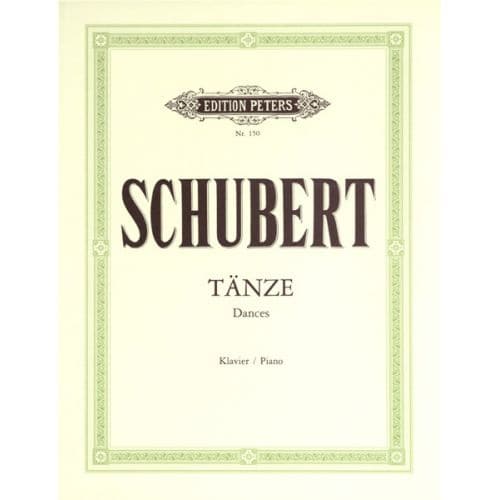 SCHUBERT FRANZ - DANCES D783 - PIANO