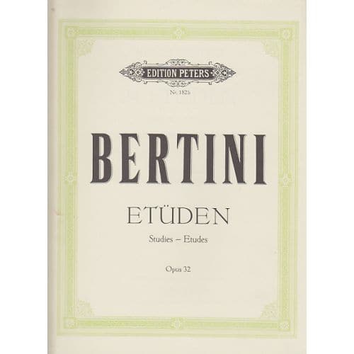 BERTINI - ETUDES OP.32 VOL.2 - PIANO