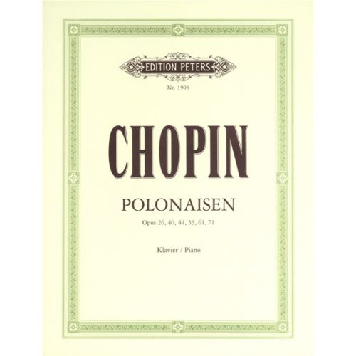 CHOPIN FREDERIC - POLONAISES - PIANO