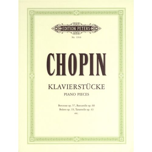 CHOPIN FRÃ‰DÃ‰RIC - ALBUM OF PIANO PIECES - PIANO