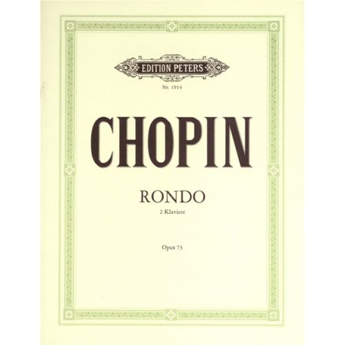 CHOPIN FRÃ‰DÃ‰RIC - RONDO IN C OP.73 - PIANO 4 HANDS
