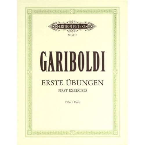 EDITION PETERS GARIBOLDI - 58 FIRST EXERCISES - FLUTE