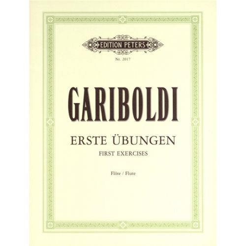 EDITION PETERS Gariboldi - 58 First Exercises - Flute