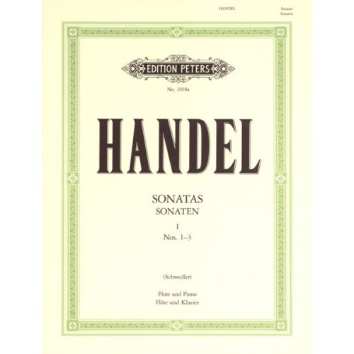 HANDEL GEORGE FRIEDERICH - FLUTE SONATAS, VOL.1 - FLUTE AND PIANO