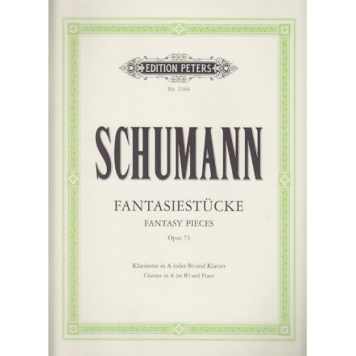 SCHUMANN R. - FANTASIESTÜCKE OP.73 - CLARINETTE, PIANO