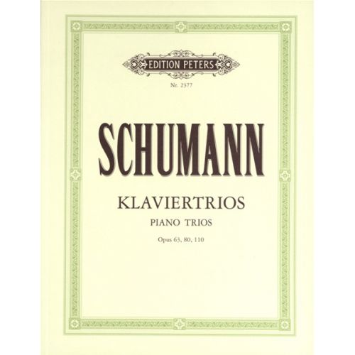 SCHUMANN ROBERT - PIANO TRIOS - PIANO TRIOS