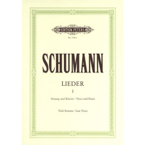 SCHUMANN ROBERT - COMPLETE SONGS VOL.1: 77 SONGS - VOICE AND PIANO (PER 10 MINIMUM)