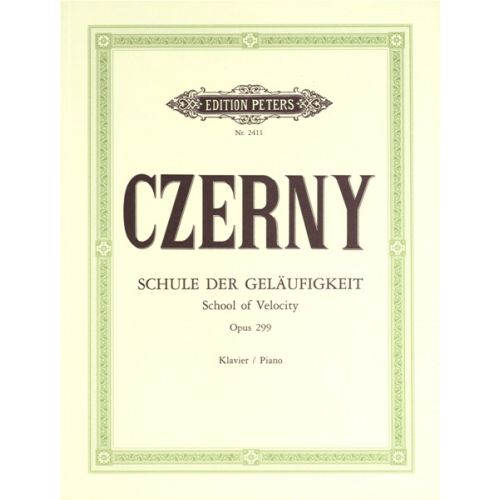CZERNY CARL - SCHOOL OF VELOCITY OP.299, COMPLETE - PIANO