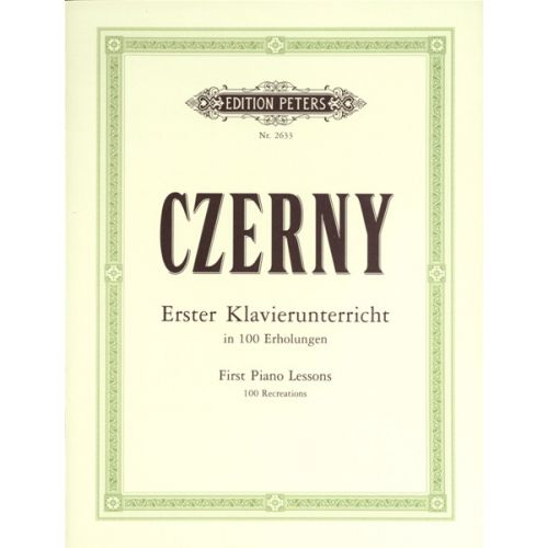CZERNY CARL - 100 'RECREATIONS' - PIANO