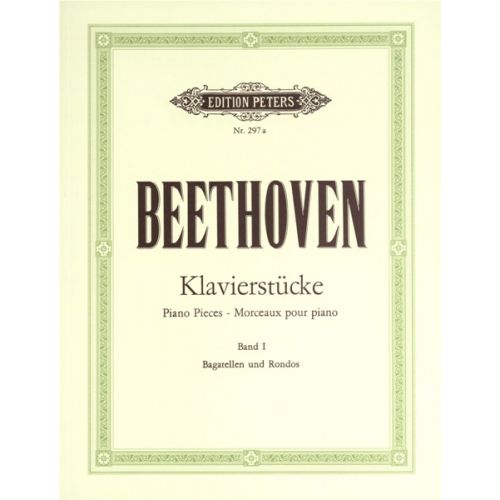 BEETHOVEN LUDWIG VAN - ALBUM OF PIANO PIECES VOL.1 - PIANO