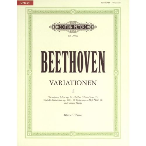 BEETHOVEN LUDWIG VAN - VARIATIONS (COMPLETE) VOL.1 - PIANO