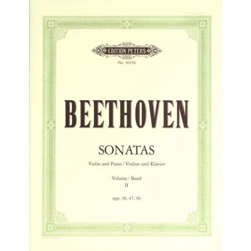 BEETHOVEN LUDWIG VAN - SONATAS, COMPLETE VOL.2 - VIOLIN AND PIANO