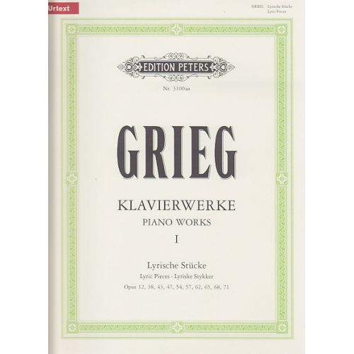 GRIEG E. - KLAVIERWERKE BAND 1 - LYRISCHE STÜCKE 1-10
