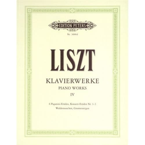 LISZT FRANZ - PIANO WORKS VOL.4 - PIANO