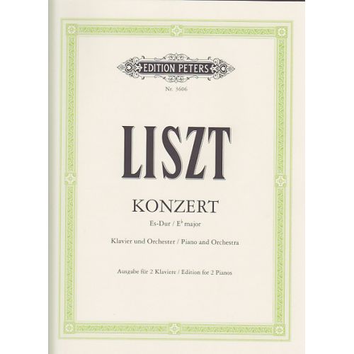 LISZT FRANZ - KONZERT Es-Dur - 2 PIANOS 