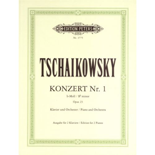 TCHAIKOVSKY PYOTR ILYICH - CONCERTO NO.1 IN B FLAT MINOR OP.23 - PIANO 4 HANDS