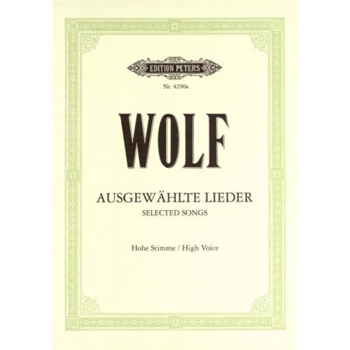 WOLF HUGO - 51 SELECTED SONGS - VOICE AND PIANO (PER 10 MINIMUM)