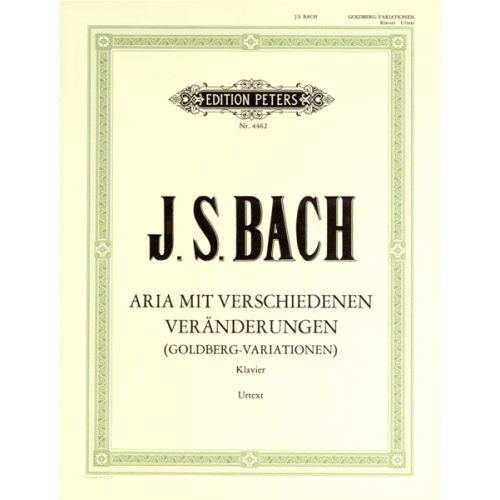 BACH JOHANN SEBASTIAN - GOLDBERG VARIATIONS BWV 988 - PIANO