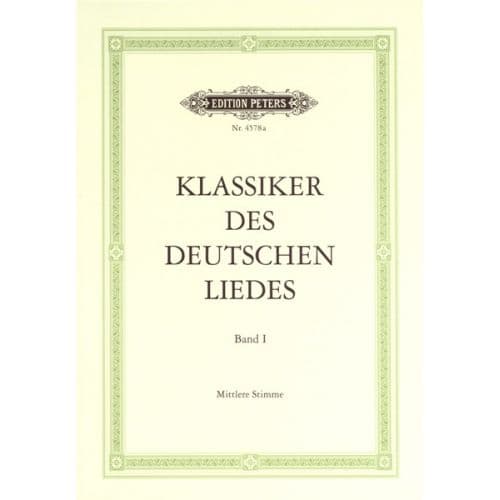 CLASSICS OF THE GERMAN LIED - VOICE AND PIANO (PAR 10 MINIMUM)