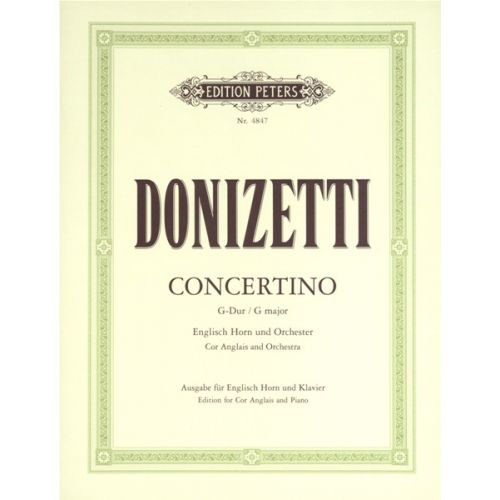  Donizetti Gaetano - Concertino - Cor Anglais