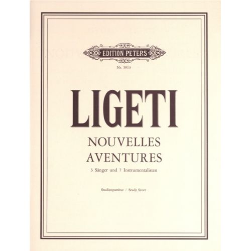 LIGETI GYORGY - NOUVELLES AVENTURES - ORCHESTRA