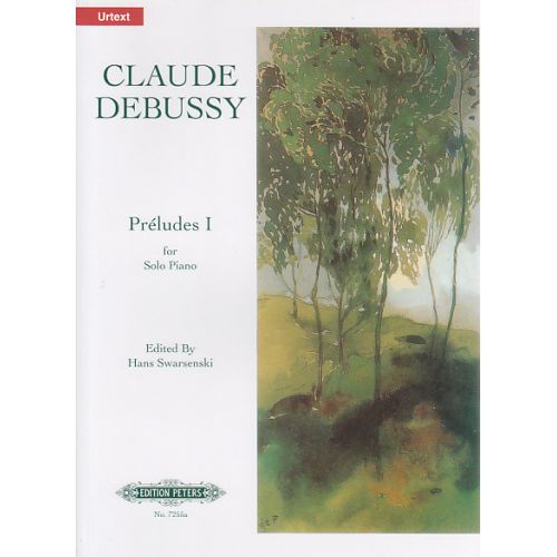 EDITION PETERS DEBUSSY C. - PRELUDES BOOK 1 - PIANO