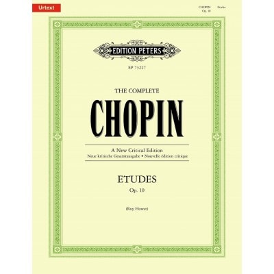 EDITION PETERS CHOPIN F. - ETUDES OP. 10 PIANO