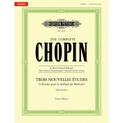 CHOPIN FREDERIC - TROIS NOUVELLES ETUDES