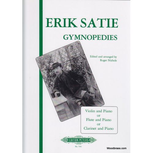 SATIE ERIC - 3 GYMNOPÃ‰DIES - VIOLIN AND PIANO