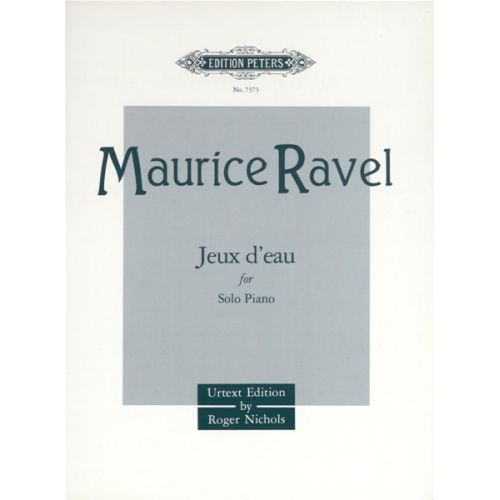 RAVEL MAURICE - JEUX D'EAU - PIANO