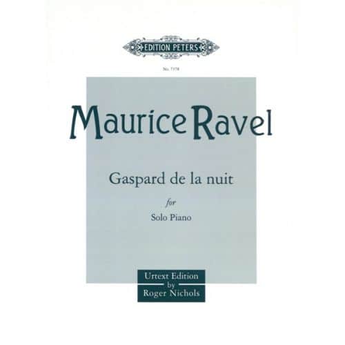RAVEL MAURICE - GASPARD DE LA NUIT - PIANO