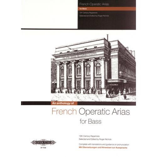 FRENCH OPERATIC ARIAS FOR BASS - 19TH CENTURY REPERTOIRE - VOICE AND PIANO (PER 10 MINIMUM)