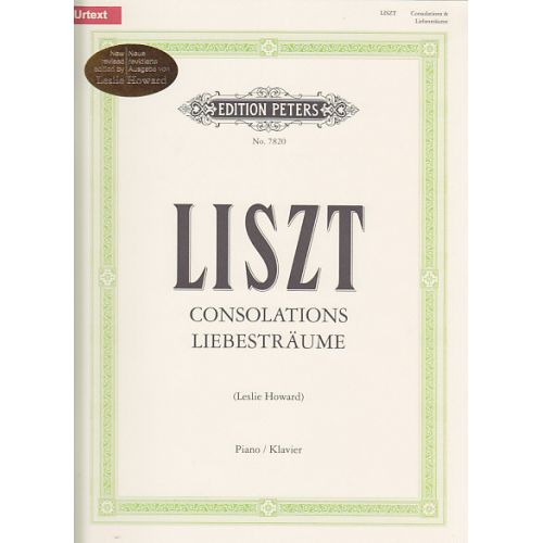 EDITION PETERS Liszt F. - Consolations/liebestraume (notturnos) - Piano