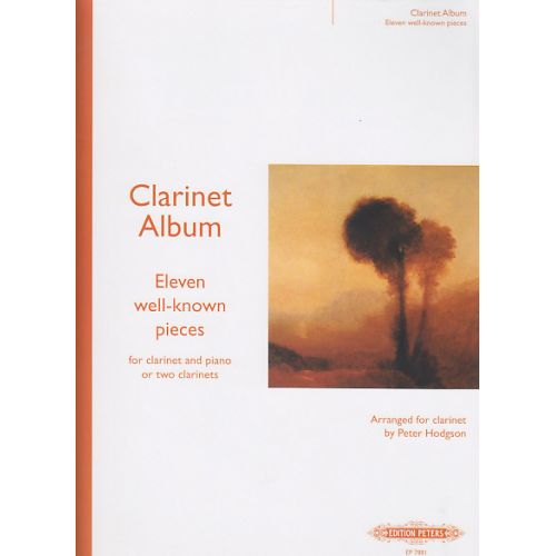 EDITION PETERS CLARINET ALBUM - CLARINETTE