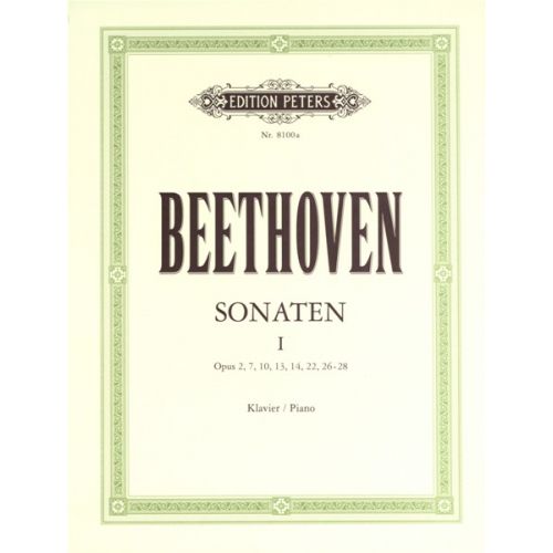 EDITION PETERS BEETHOVEN LUDWIG VAN - SONATAS VOL.1 - PIANO