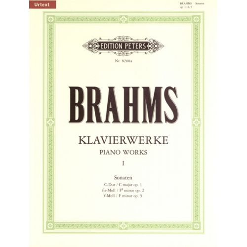 BRAHMS JOHANNES - PIANO WORKS VOL.1: SONATAS - PIANO