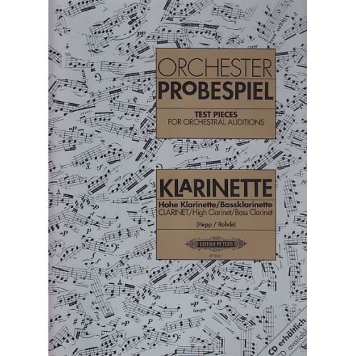 ORCHESTERPROBESPIEL - CLARINETTE