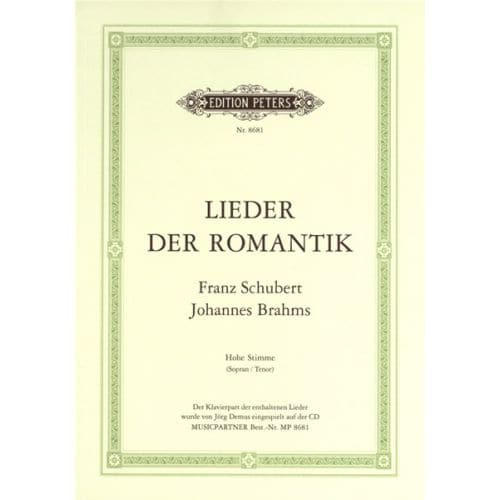 SELECTED LIEDER BY SCHUBERT & BRAHMS - VOICE AND PIANO (PER 10 MINIMUM)