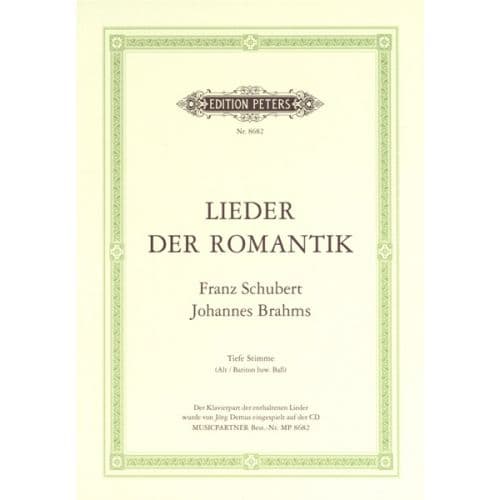 SELECTED LIEDER BY SCHUBERT & BRAHMS - VOICE AND PIANO (PER 10 MINIMUM)