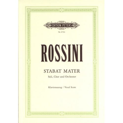 ROSSINI GIOACCHINO - STABAT MATER - MIXED CHOIR (PER 10 MINIMUM)