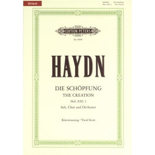 EDITION PETERS HAYDN JOSEPH - THE CREATION - MIXED CHOIR