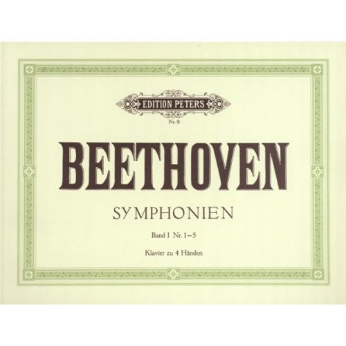 BEETHOVEN LUDWIG VAN - SYMPHONIES VOL.1 - PIANO 4 HANDS