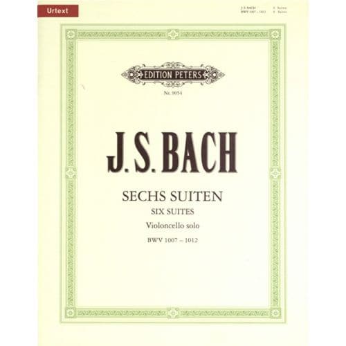BACH JOHANN SEBASTIAN - 6 SOLO SUITES BWV 1007-1012 - CELLO