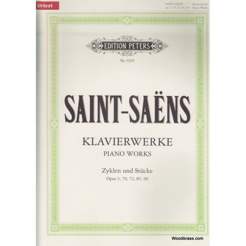 SAINT-SAENS CAMILLE - SELECTED PIANO WORKS - PIANO