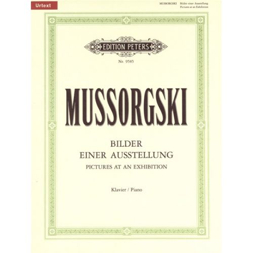 MUSSORGSKY MODEST - PICTURES AT AN EXHIBITION - PIANO