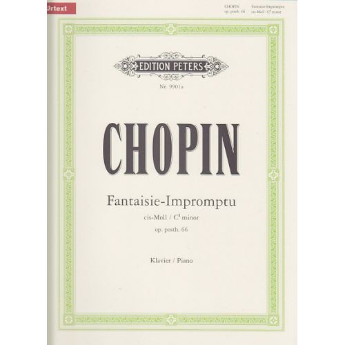 CHOPIN F. - FANTAISIE-IMPROMPTU CIS-MOLL OP. PH. 66 - PIANO
