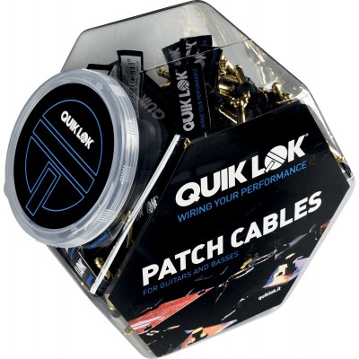QUIKLOK FPCQUIKBOARD-PACK CABLES PATCH MELANGE 65 CABLES