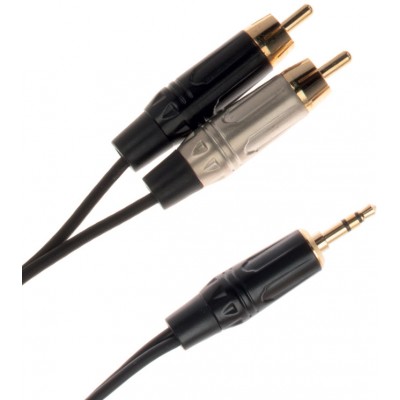 QUIKLOK JUSTJ352RCA3 JUST MINIJACK STEREO CABLE 2 X RCA 3 M